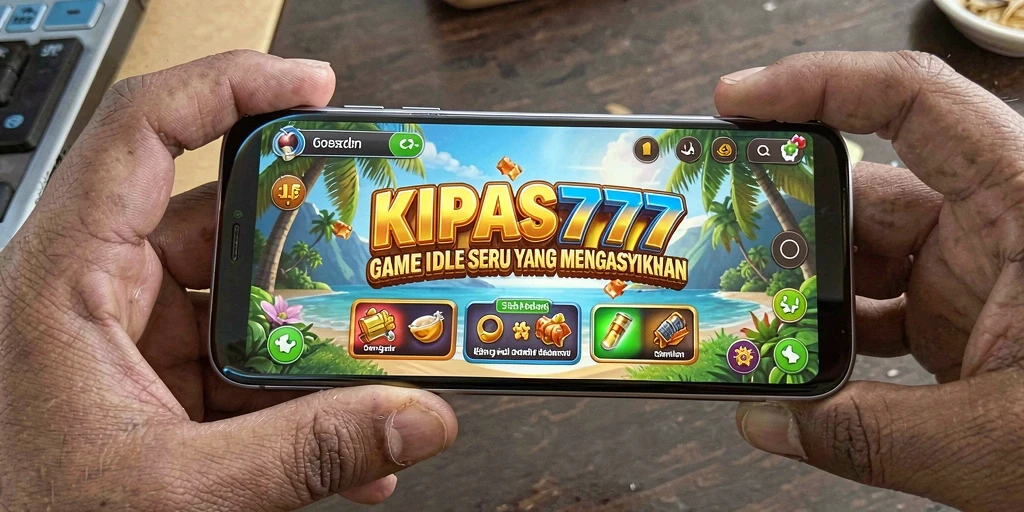 Screenshot gameplay KIPAS777 menampilkan keseruan bermain Idle.