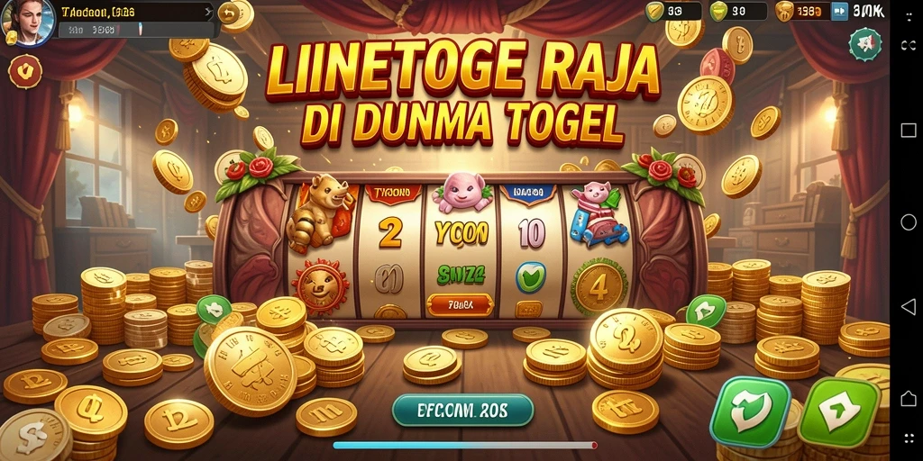 Tampilan gameplay menarik dari LINETOGEL sebagai game Tycoon.