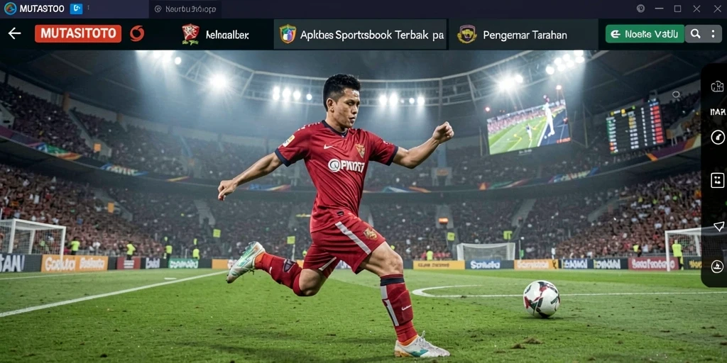 Tampilan gameplay menarik dari aplikasi Sportsbook MUTASITOTO.